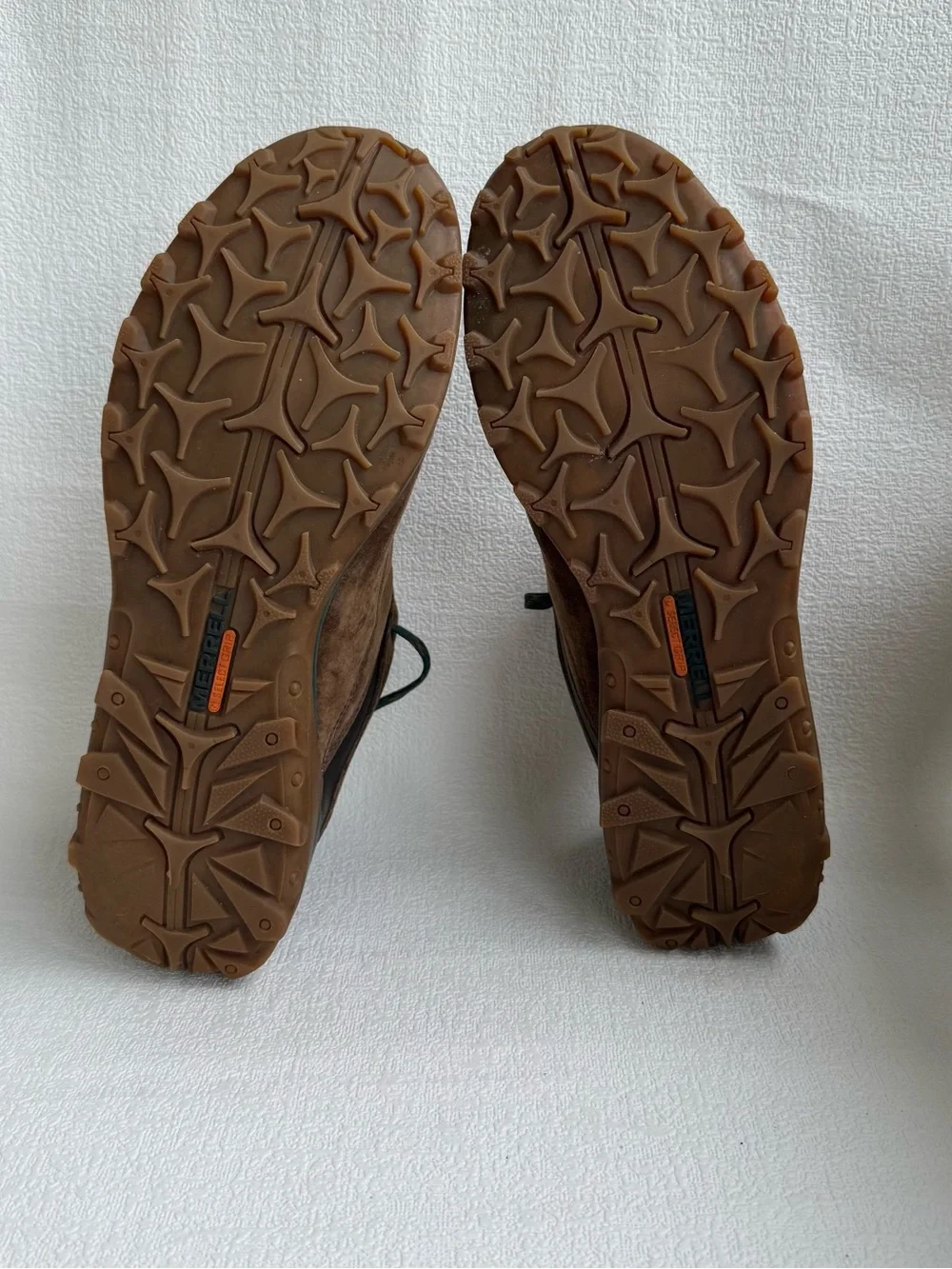 Merrell Men’s 12 Chocolate Brown Suede Waterproof Hiking Shoes J32173